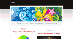 Desktop Screenshot of fhsart1.weebly.com