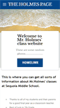 Mobile Screenshot of mholmes.weebly.com