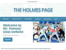 Tablet Screenshot of mholmes.weebly.com