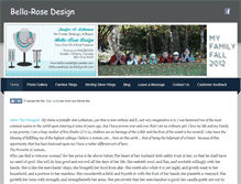 Tablet Screenshot of bellarosedesign.weebly.com