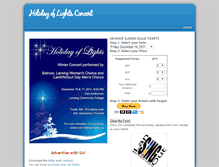 Tablet Screenshot of holidayoflights.weebly.com