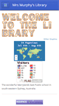 Mobile Screenshot of mrsmurphyslibrary.weebly.com