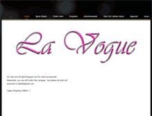 Tablet Screenshot of lavogue.weebly.com