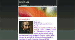 Desktop Screenshot of lundyart.weebly.com
