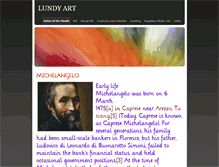 Tablet Screenshot of lundyart.weebly.com