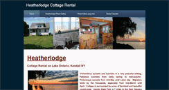 Desktop Screenshot of heatherlodge.weebly.com