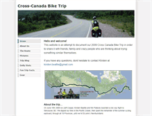 Tablet Screenshot of bikeacrosscan.weebly.com