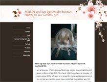 Tablet Screenshot of lopbunniesfife.weebly.com