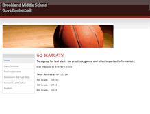 Tablet Screenshot of bmsboysbasketball.weebly.com