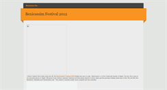 Desktop Screenshot of benicassimfestival2012.weebly.com