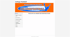 Desktop Screenshot of everythingcollegefootball.weebly.com