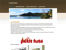 Tablet Screenshot of caribhotel.weebly.com