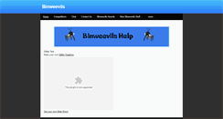 Desktop Screenshot of binweevilskarch.weebly.com