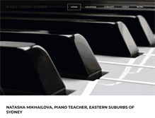 Tablet Screenshot of pianolessonsydney.weebly.com