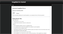 Desktop Screenshot of imagebank-android.weebly.com