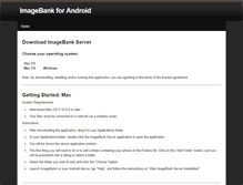 Tablet Screenshot of imagebank-android.weebly.com