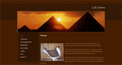 Desktop Screenshot of loftlahore.weebly.com