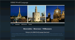 Desktop Screenshot of hbmsworldlanguage.weebly.com