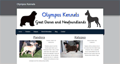Desktop Screenshot of olymposkennels.weebly.com