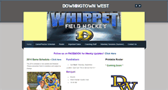 Desktop Screenshot of downingtownwestfieldhockey.weebly.com