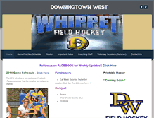 Tablet Screenshot of downingtownwestfieldhockey.weebly.com