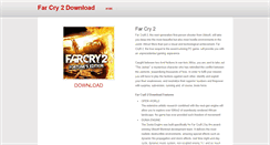Desktop Screenshot of farcry2download.weebly.com