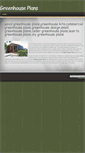 Mobile Screenshot of mygreenhouseplans.weebly.com