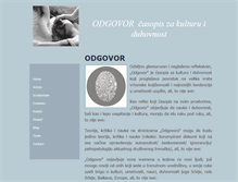 Tablet Screenshot of odgovor-ni.weebly.com