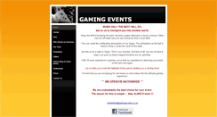 Desktop Screenshot of gamingevent.weebly.com