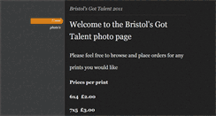 Desktop Screenshot of bristolsgottalent.weebly.com