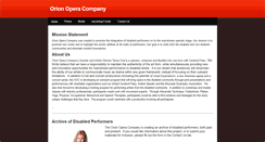 Desktop Screenshot of orionopera.weebly.com