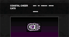 Desktop Screenshot of coastalcheercats.weebly.com