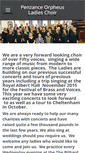 Mobile Screenshot of orpheuschoir.weebly.com