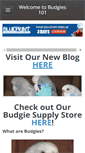 Mobile Screenshot of budgies101.weebly.com