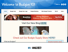 Tablet Screenshot of budgies101.weebly.com