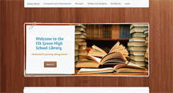 Desktop Screenshot of eghslibrary.weebly.com