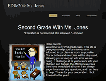 Tablet Screenshot of casijones.weebly.com