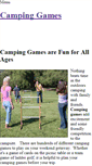 Mobile Screenshot of campinggames.weebly.com