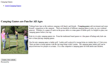 Tablet Screenshot of campinggames.weebly.com