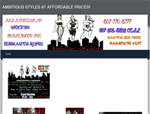 Tablet Screenshot of ambitiousfashions.weebly.com