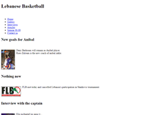 Tablet Screenshot of lebanesebasketball.weebly.com