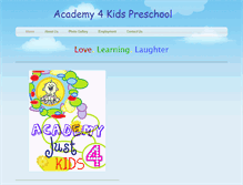 Tablet Screenshot of academy4kids.weebly.com