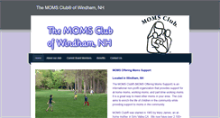 Desktop Screenshot of momsclubwindham.weebly.com