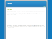 Tablet Screenshot of pabboretro.weebly.com