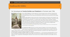 Desktop Screenshot of familienarchiv-schilter.weebly.com