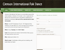 Tablet Screenshot of clemsoninternationalfolkdance.weebly.com