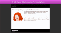 Desktop Screenshot of mylittleangels.weebly.com