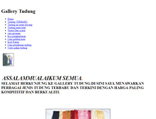 Tablet Screenshot of gallerytudung.weebly.com