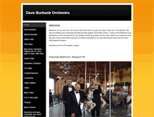 Tablet Screenshot of daveburbankorchestra.weebly.com