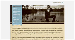 Desktop Screenshot of angelnicolewhigham.weebly.com